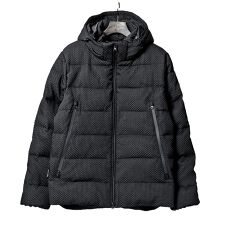 バッファローボブズ(Buffalo Bobs)のZERMATT-BUBBLES(ツェルマット-バブルス)ふくれ織ジャガード エコダウン パデットジャ