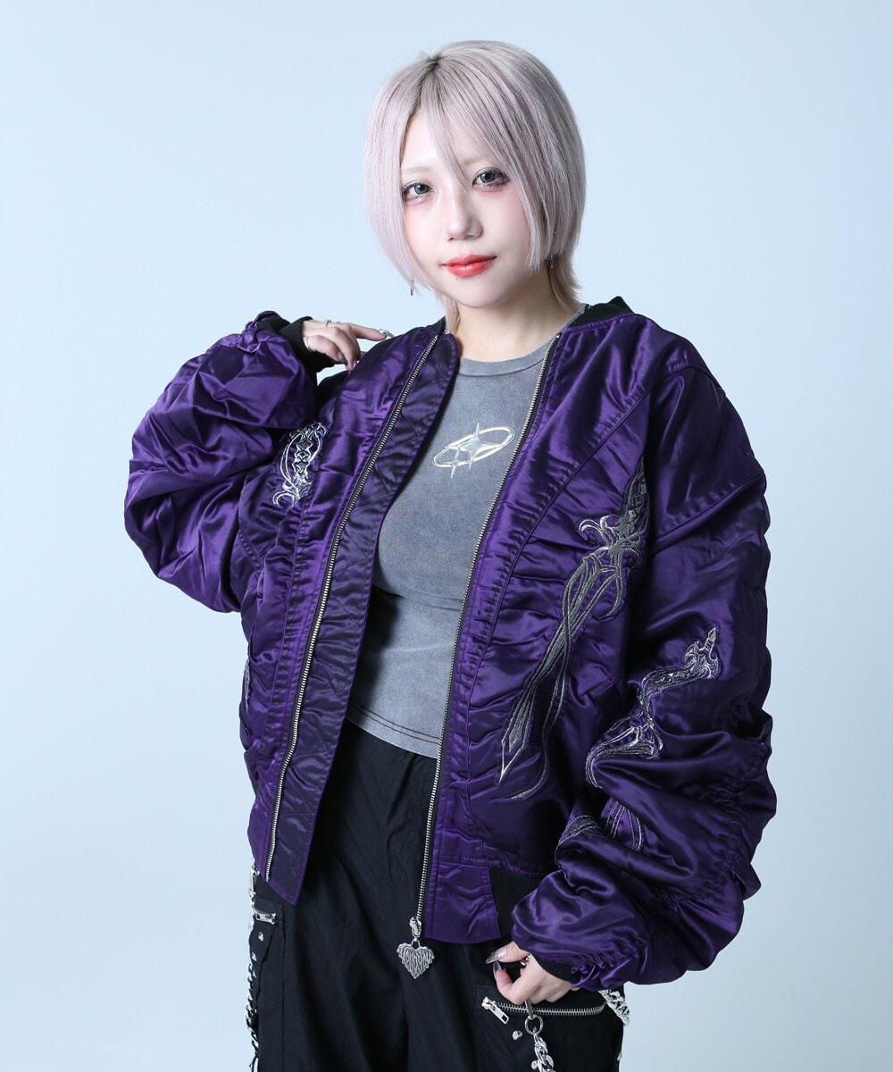 別注】＜TOWNCRAFT＞パッチワークキルティングジャケット