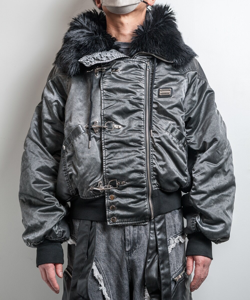 別注】＜TOWNCRAFT＞パッチワークキルティングジャケット