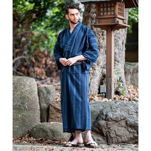YUKATA SET(浴衣3点セット)初心者でも簡単！ワンタッチ帯