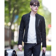 バッファローボブズ(Buffalo Bobs)のPHANTOM(ファントム)シープレザー シングル ライダースジャケット