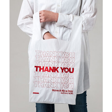 Eco Bag Thank You M エコバッグ サンキュー エムサイズ バッファローボブズ Buffalo Bobs ファッション通販 マルイウェブチャネル To607 0 54 01