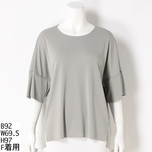 ストレッチ】【吸湿性・速乾性】プルリ半袖ブラウス | ラ・クープ