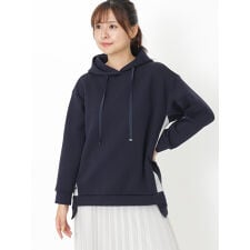 ラ・クープ(LACOUPE)の配色ダンボールパーカー２１AW