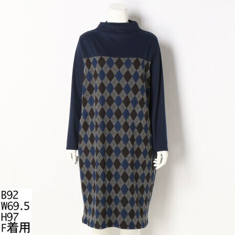 アーガイルワンピース ラ クープ Lacoupe ファッション通販 マルイウェブチャネル