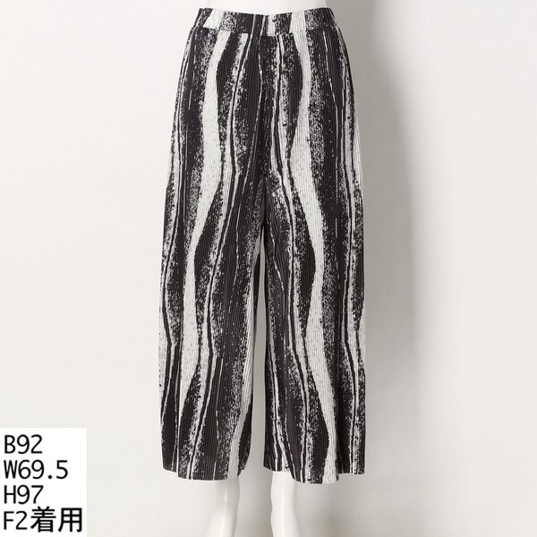 ラ・クープ（LACOUPE）/【洗える】柄・無地アコーディオンパンツ 洗える】柄・無地アコーディオンパンツ | ラ・クープ(LACOUPE