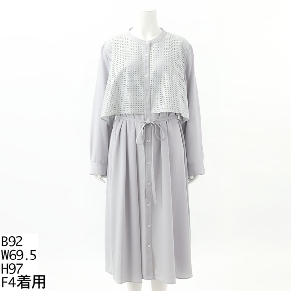 レースラッセルポワリンワンピース | ラ・クープ(LACOUPE) | マルイ