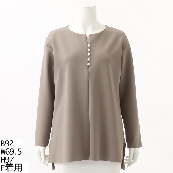 ラ・クープ/アクアスーティングパール付ブラウス アクアスーティングパール付ブラウス | ラ・クープ(LACOUPE) | マルイ