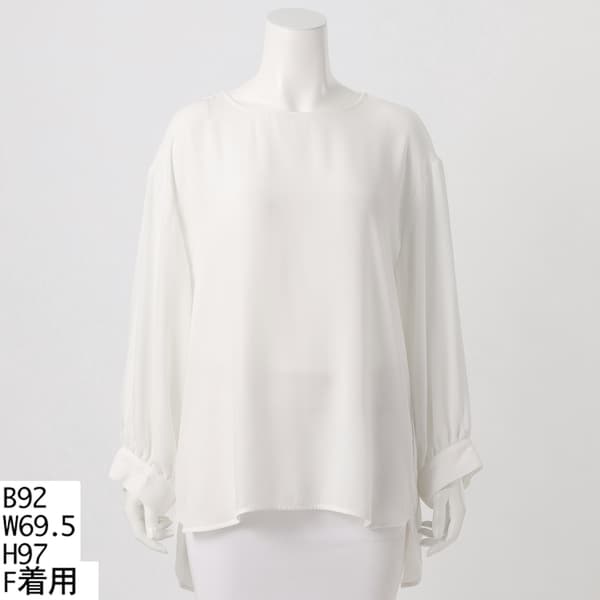 ラ・クープ（LACOUPE）/無地袖デザインブラウス 無地袖デザインブラウス | ラ・クープ(LACOUPE) | マルイウェブチャネル