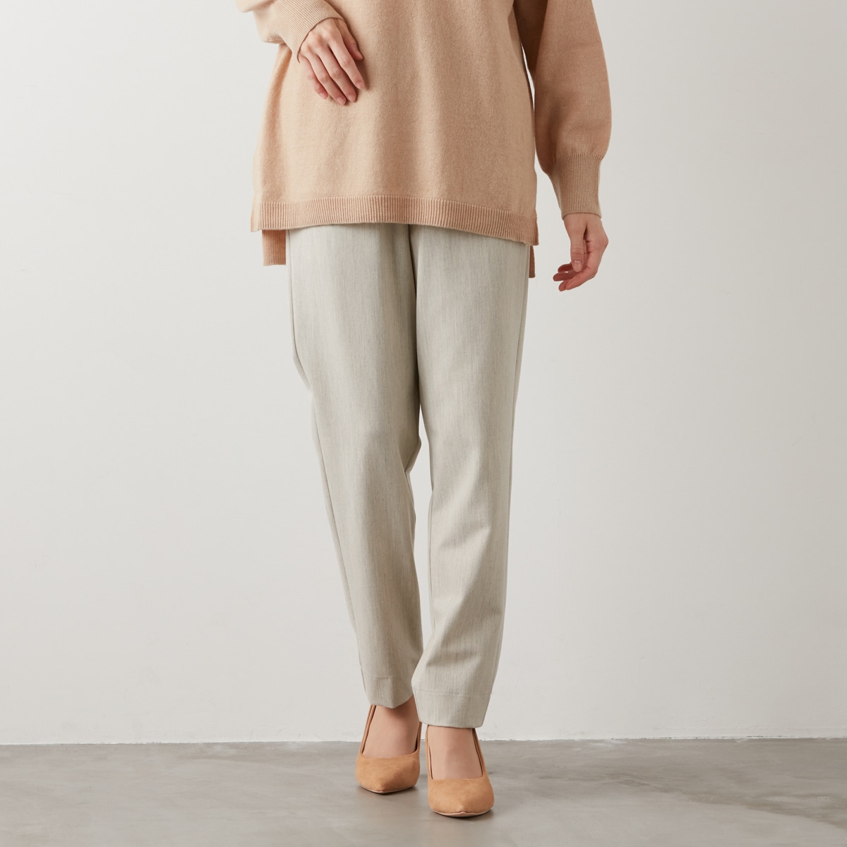 ラ・クープ（LACOUPE）/起毛ツイルテーパードパンツ 起毛ツイルテーパードパンツ | ラ・クープ(LACOUPE) | マルイウェブ