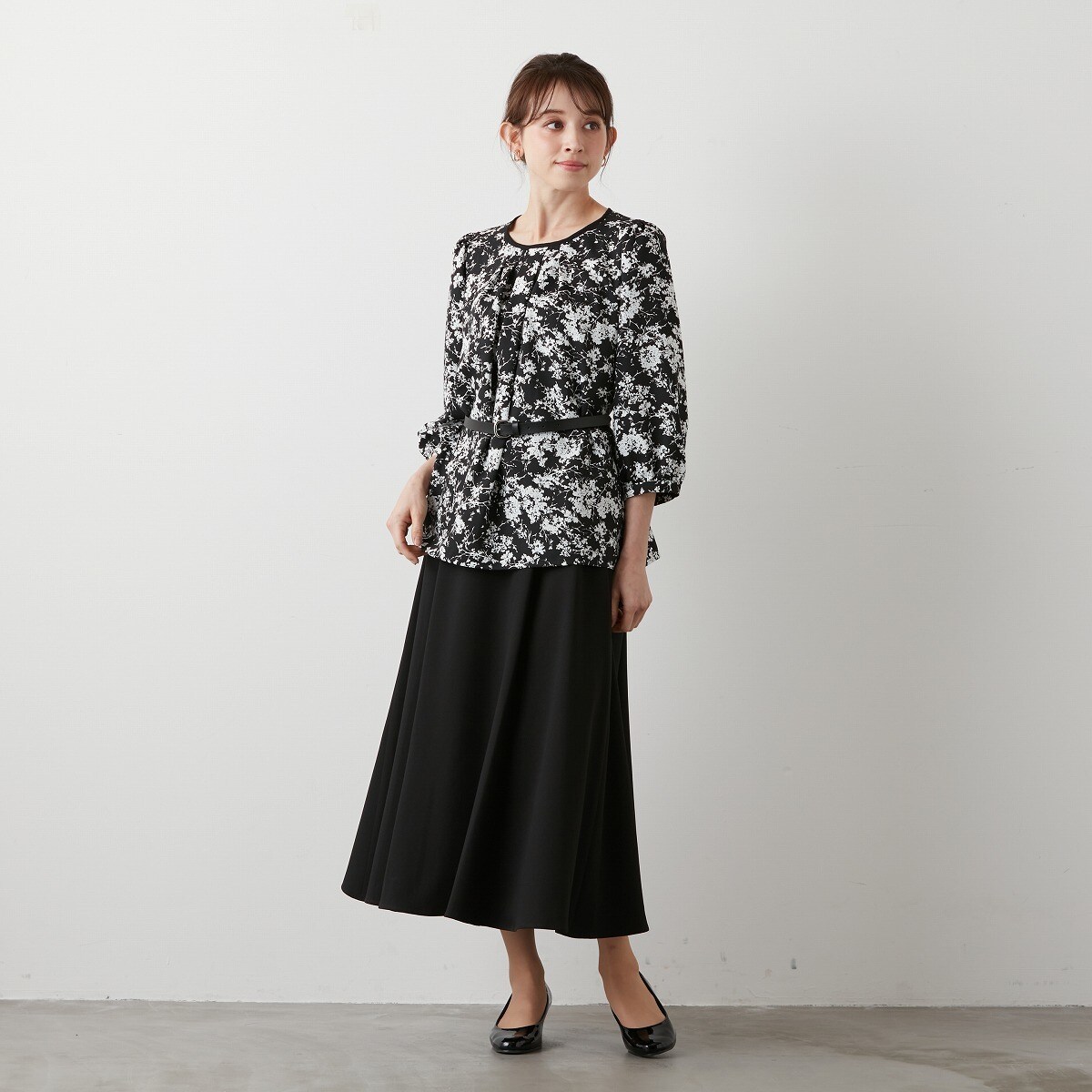 オリジナル花柄ギャザーブラウス | ラ・クープ(LACOUPE) | マルイ