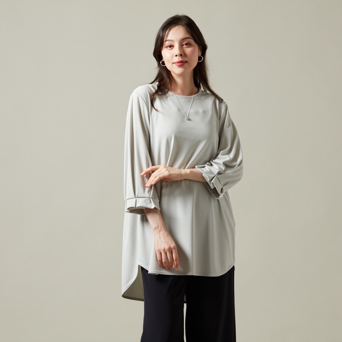 プルリタックチュニック【LACOUPE】 (洗えるシリーズ) | ラ・クープ