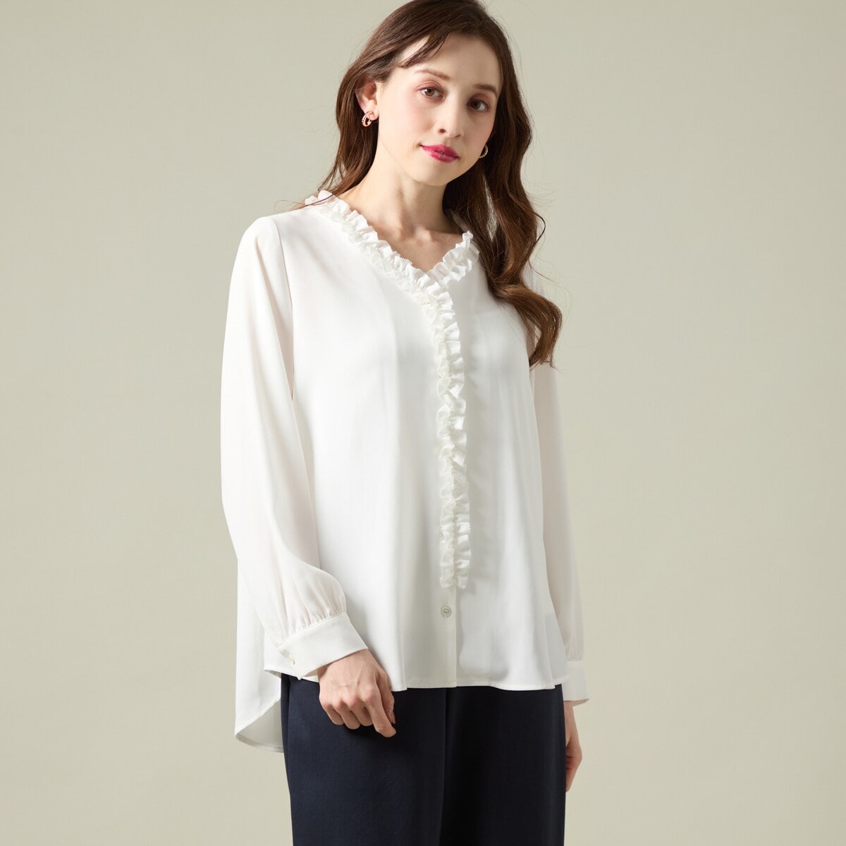 洗える】取り外しボウタイブラウス | ラ・クープ(LACOUPE) | マルイ