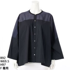 ラ・クープ(LACOUPE)の【洗える】シアードッキングオーバーブラウス