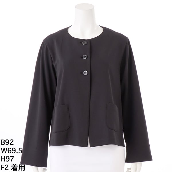 CARREMAN社ナポレオン ノーカラージャケット／ラ・クープ（LACOUPE