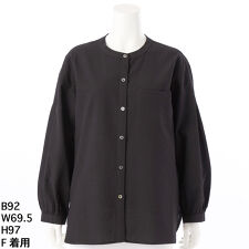 【洗える】切替ブラウス