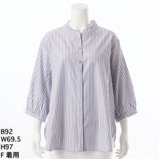 【洗える】ビジューブラウス