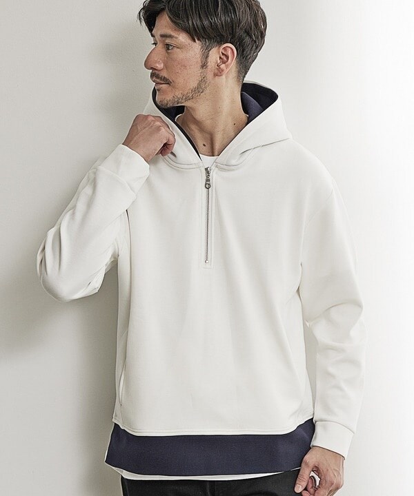 ハーフジップニットドッキングパーカー | ユニオンステーション(UNION