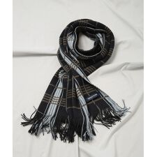 チェック柄マフラー