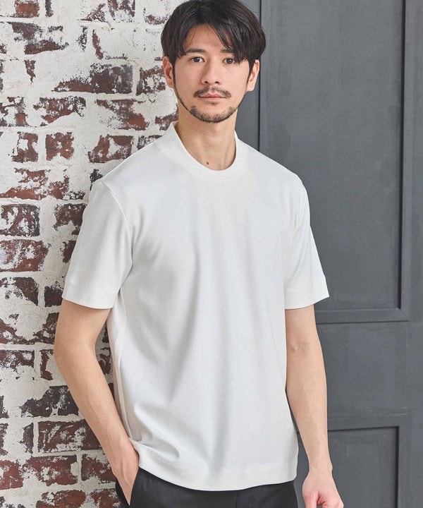 Project e クルーネック ポケット付き 半袖 Tシャツ mtp-navy Project e クルーネック ポケット付き 半袖 Tシャツ mtp-navy