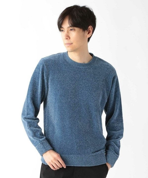 NINE9U ネイビー 長袖ニットセーター ニット・セーター (青色・ネイビー・ブルー系) の一覧 | マルイ