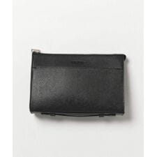 フェイクレザー サフィアーノ クラッチ バッグ