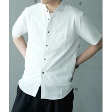 ユニオンステーション(UNION STATION)の【抗菌・UVカット】レギュラーフィットワッシャーショートスリーブシャツ