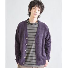 ユニオンステーション(UNION STATION)のルーズフィットモールニットカーディガン