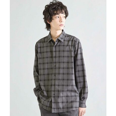 [^ԁFM0854FBC003]ĝ`FbNA炩ȑfފŁBhl̃jAXYIu[`FbNVcB yzEƂ݂̂郌[MIXfނŁARȃh[vƏ_炩ȒSnEmg[̃Iu[`FbNAl͋̕CoEre[WCNȕAȂꊴvXEM[J[dlŃX^CI΂A܂킵₷ꒅ yR[fBl[gāzEfjƍ킹āA̗͂𔲂JWAX^CɁEXbNXƍ킹΁AsIȃhX~bNXɁEyHDāAV[Y̕ςڂɂmodel:182cm size:L