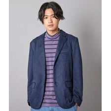 リラックスフィットフェイクスエードジャケット