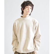 ユニオンステーション(UNION STATION)のライトフェイクスエードポンチモックネック