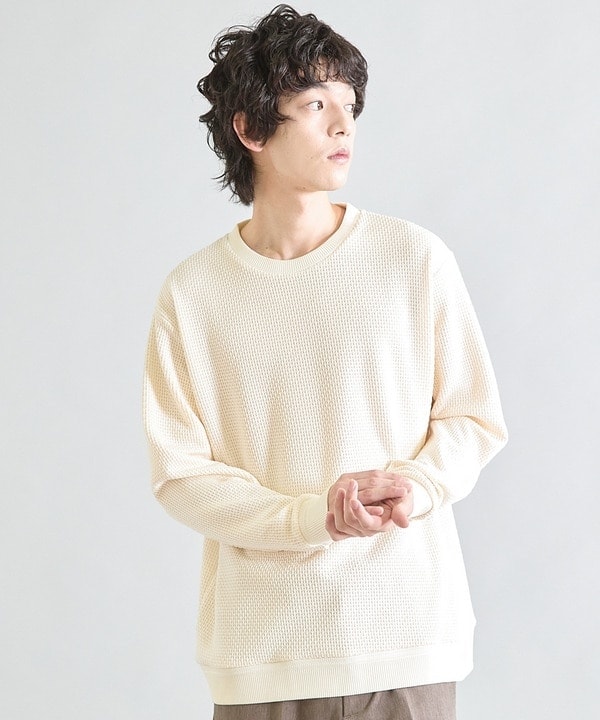 カンタベリー】アールプラス ダフテックエアーライト クルーネック