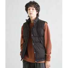 ユニオンステーション(UNION STATION)のフェイクスウェード 中綿ベスト