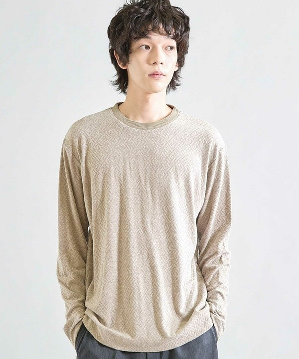 カンタベリー】アールプラス ダフテックエアーライト クルーネック