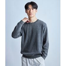 フェード加工 ルーズフィットニット