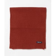 ワッフルニットマフラー