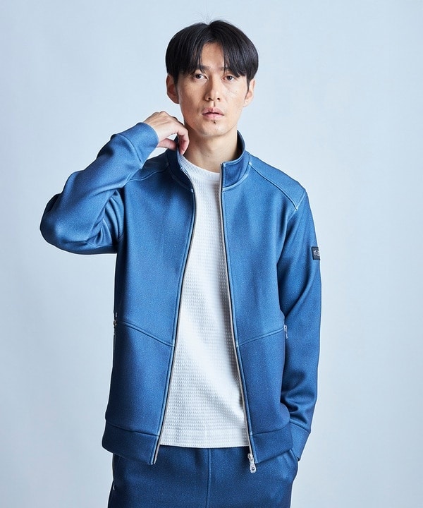 自然から抽出したカラー】ナチュラルダイスウェード ブルゾン