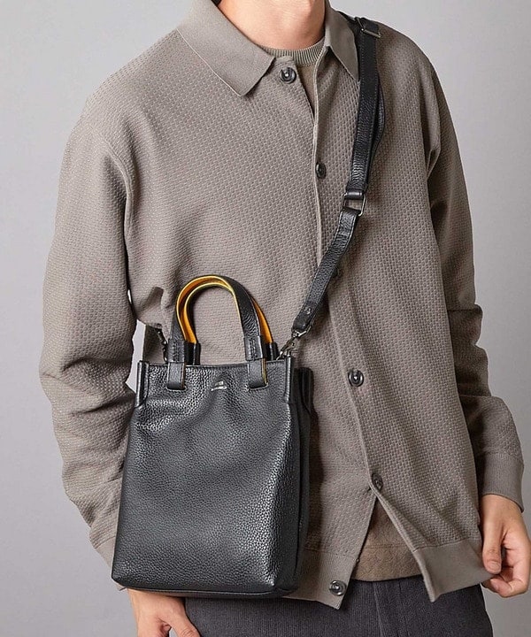 SEEKER/シーカー×UNIONSTATION別注】撥水加工牛革ミニショルダーバッグ