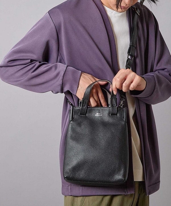 SEEKER/シーカー×UNIONSTATION別注】撥水加工牛革ミニショルダーバッグ