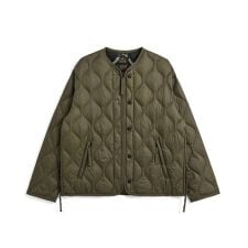 【TAION】ミリタリー M65 ライナーWジップ ショートダウンジャケット-ソフトシェル