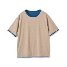 リバーシブルTシャツ〈ストレッチ・ハンドウォッシャブル・接触冷感〉