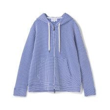 ワッフルジップアップパーカ＜ストレッチ・ハンドウォッシャブル＞