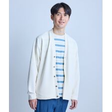 【WEB限定】ストレッチリップルカーディガン＜ストレッチ・マシンウォッシャブル＞