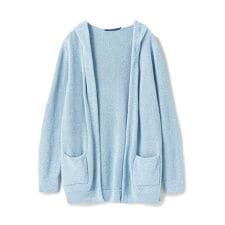 ドライタッチニットパーカ〈ストレッチ・ハンドウォッシャブル・通気性〉