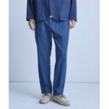 メッシュデニムイージーパンツ〈ストレッチ・軽量・ハンドウォッシャブル・通気性〉