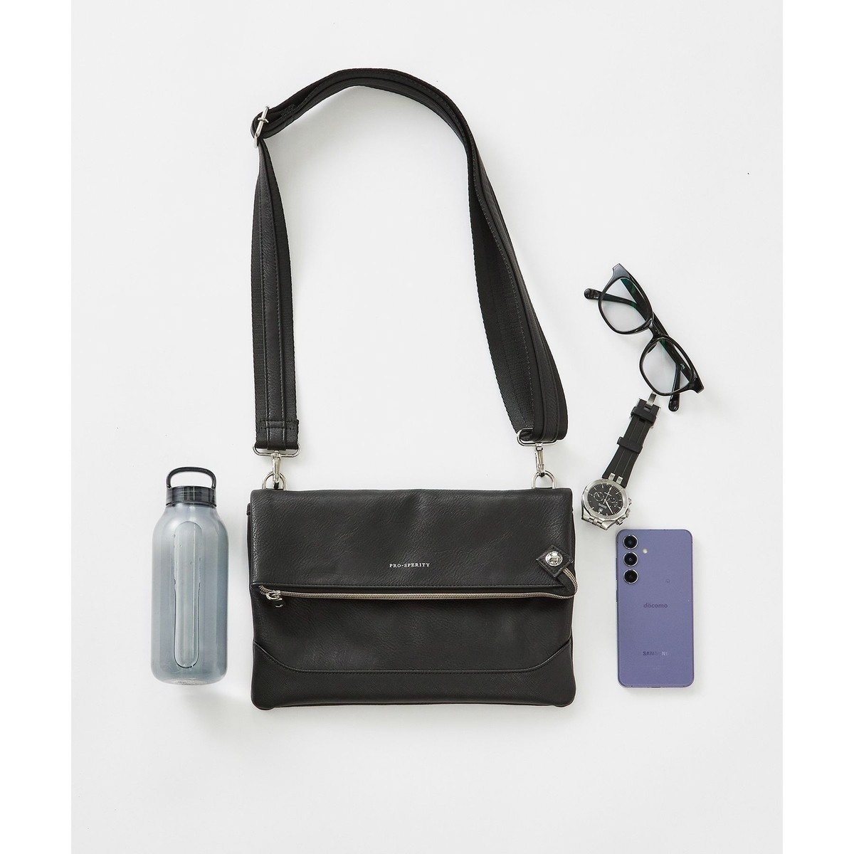 [�}���C]PRO-SPERITY�ʒ� 2WAY�V�����_�[�o�b�O/���j�I���X�e�[�V�����iUNION STATION�j �u���b�N