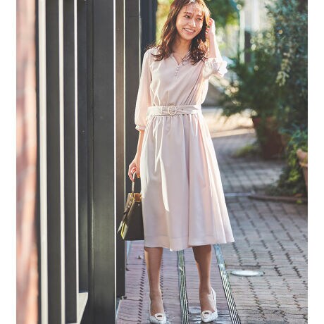 スモールボタンワンピース デビュー ド フィオレ Debut De Fiore ファッション通販 マルイウェブチャネル