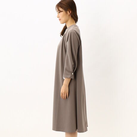 洗える M 4l カットジョーゼットバックプリーツワンピース インシード Incede ファッション通販 マルイウェブチャネル