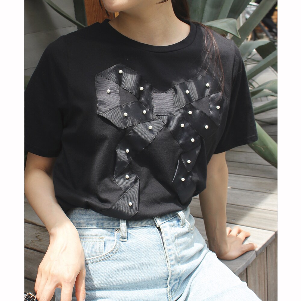 グログランリボン Tシャツ | インシード(INCEDE) | マルイウェブ