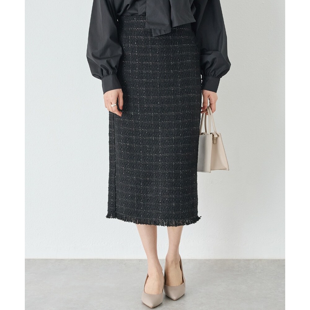 ツイードフリンジスカート | インシード(INCEDE) | マルイウェブチャネル
